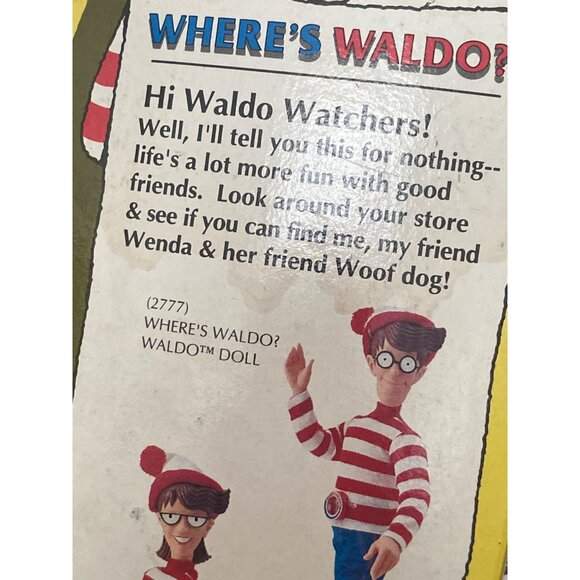 Wheres Waldo Wenda Doll With Accessories & Games Mattel 1991 Collectible In Box - Picture 12 of 16